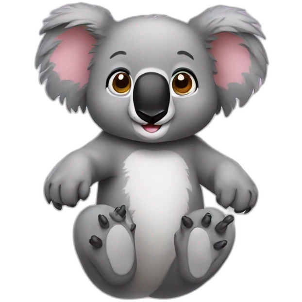3 koalas emoji