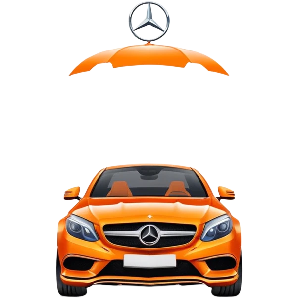Orange Mercedes  emoji