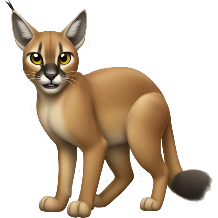 caracal farted sfw emoji
