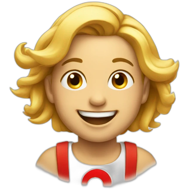 happy vodafone emoji