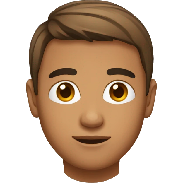 indina Young man in French Cut emoji