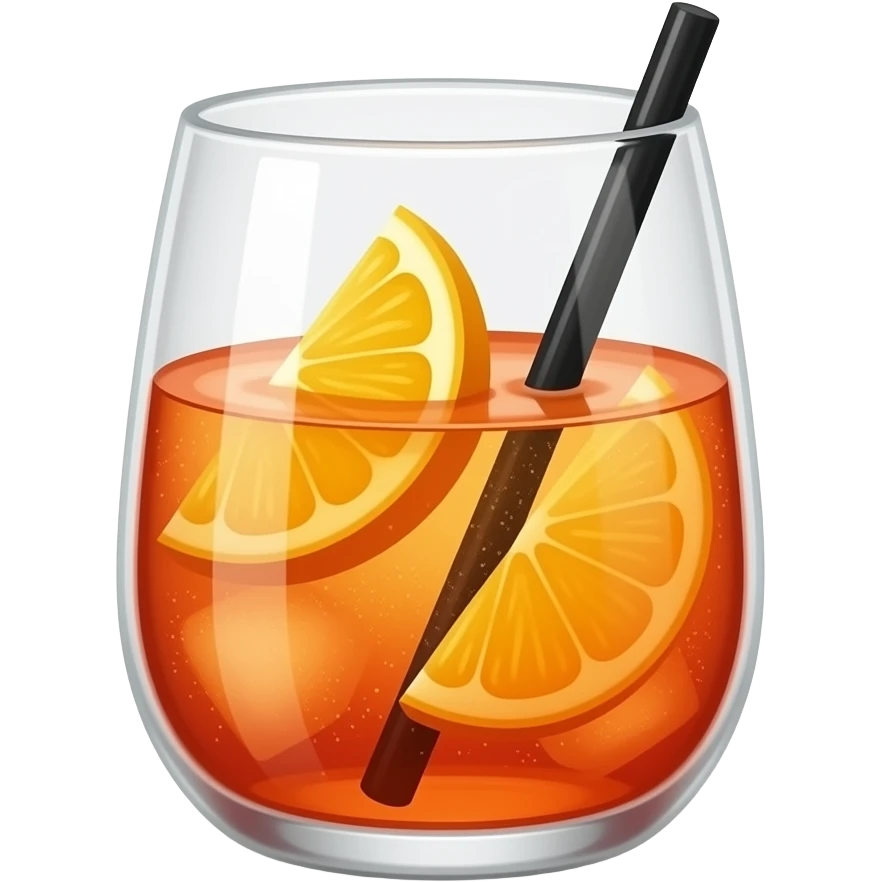 Aperol Spritz glas emoji