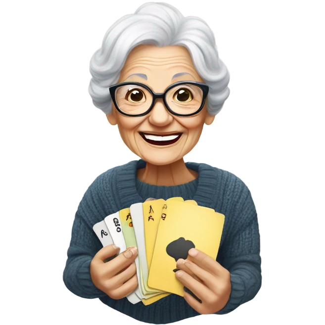 Old lady cards against humanity  emoji
