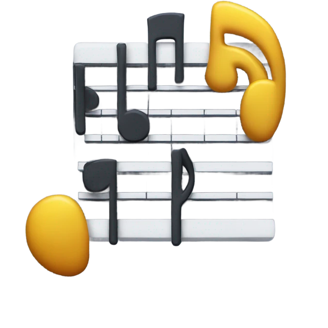 high notes app icon  emoji
