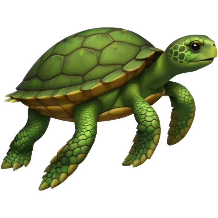 Turtle wearing tight pants emoji