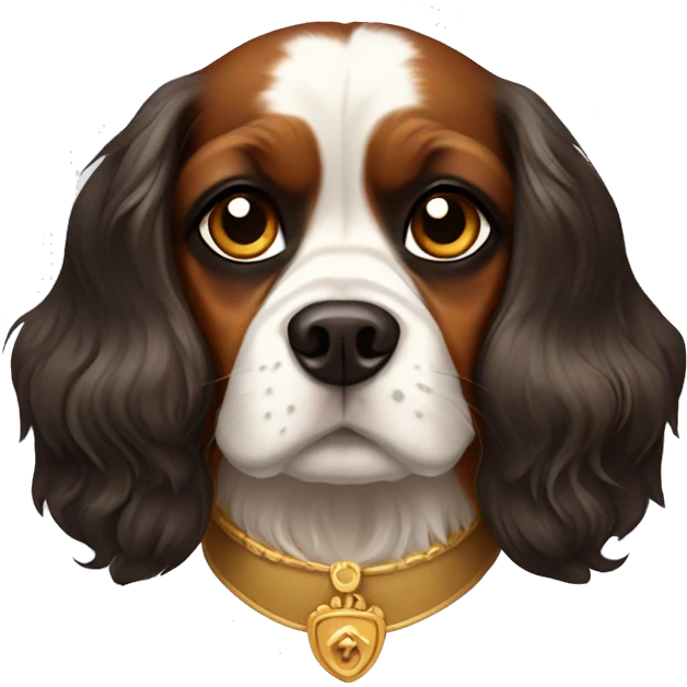 Dog King Charles Spaniel emoji