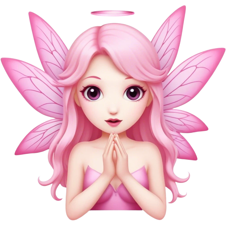 Pink fairies emoji