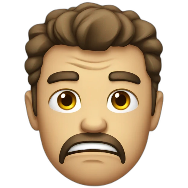 disappointment anger emoji