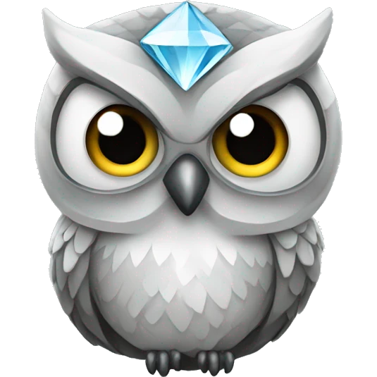 diamond owl emoji