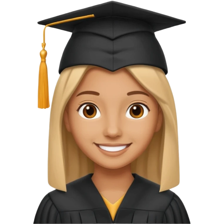 Necesito una egresada de la universidad emoji