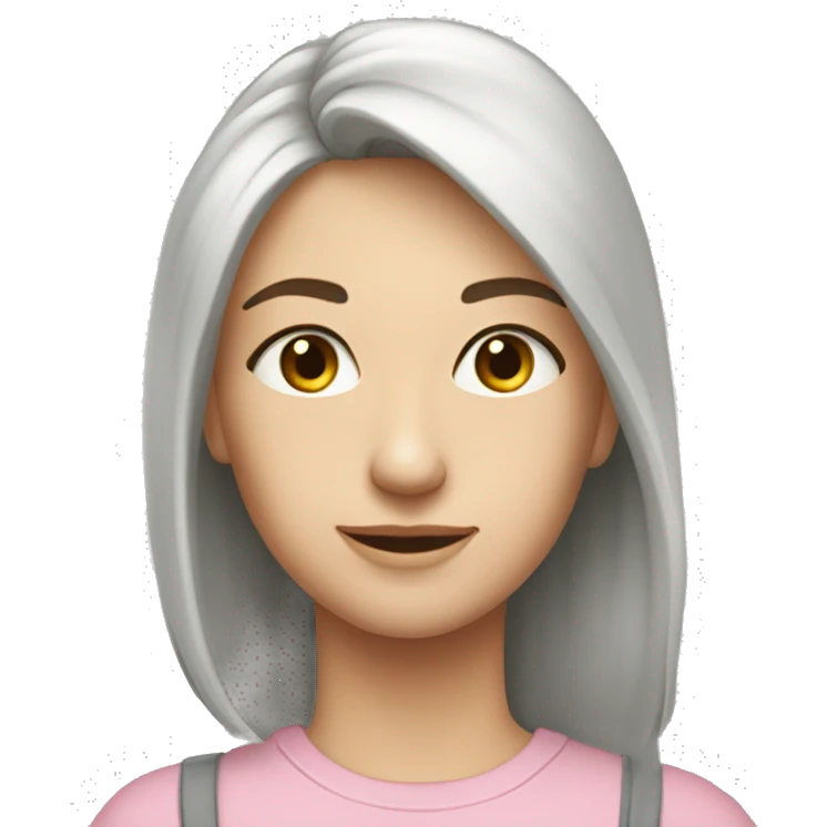 Розовый бантик  emoji