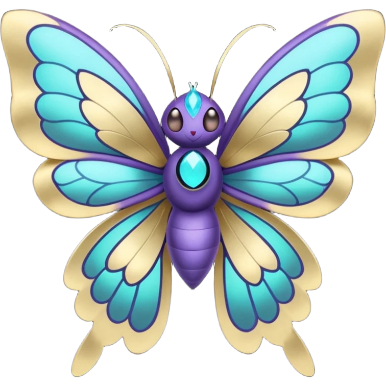 Butterfree-Nargacuga-Lunala-Vikavolt-fusion emoji