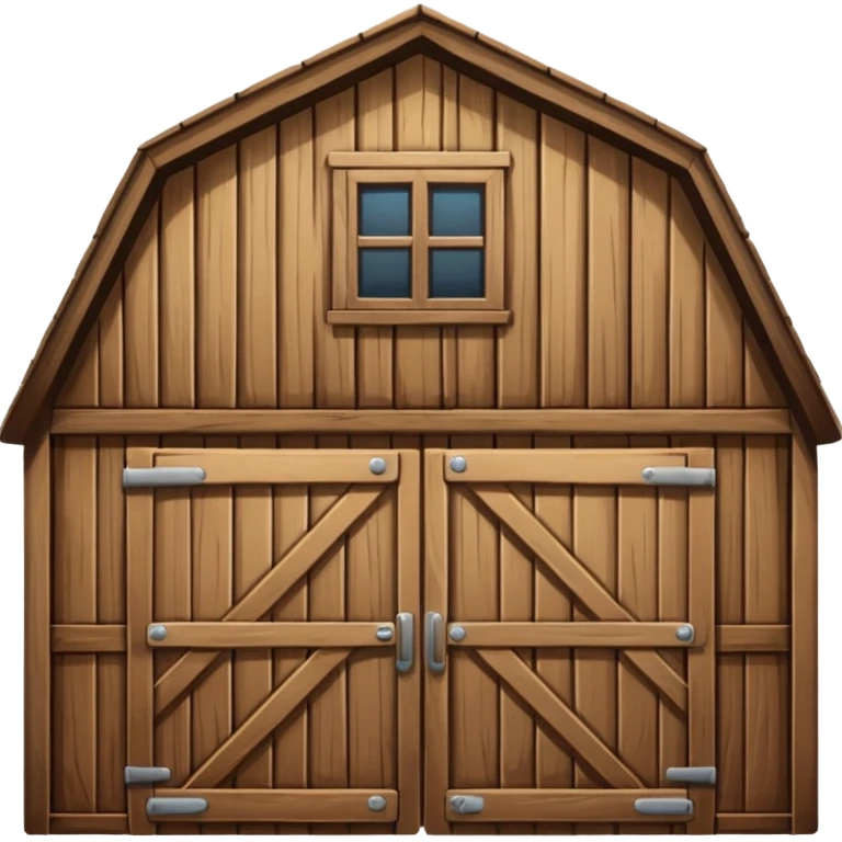 barn (iOS emoji style) emoji
