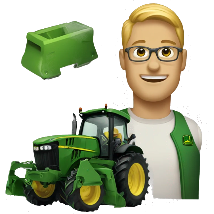 Cosechadora John Deere  emoji