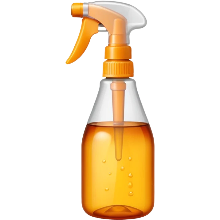 Spray bottle amber  emoji