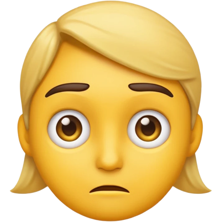 emoji подозрительно смотрит вбок  поднимая брови emoji