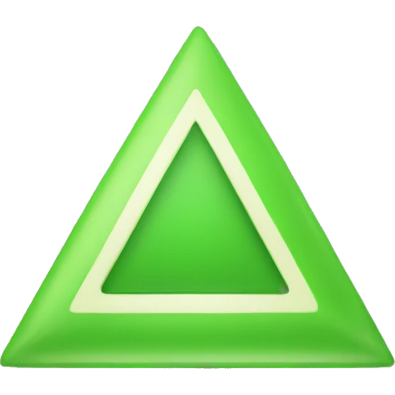 Green triangle emoji emoji