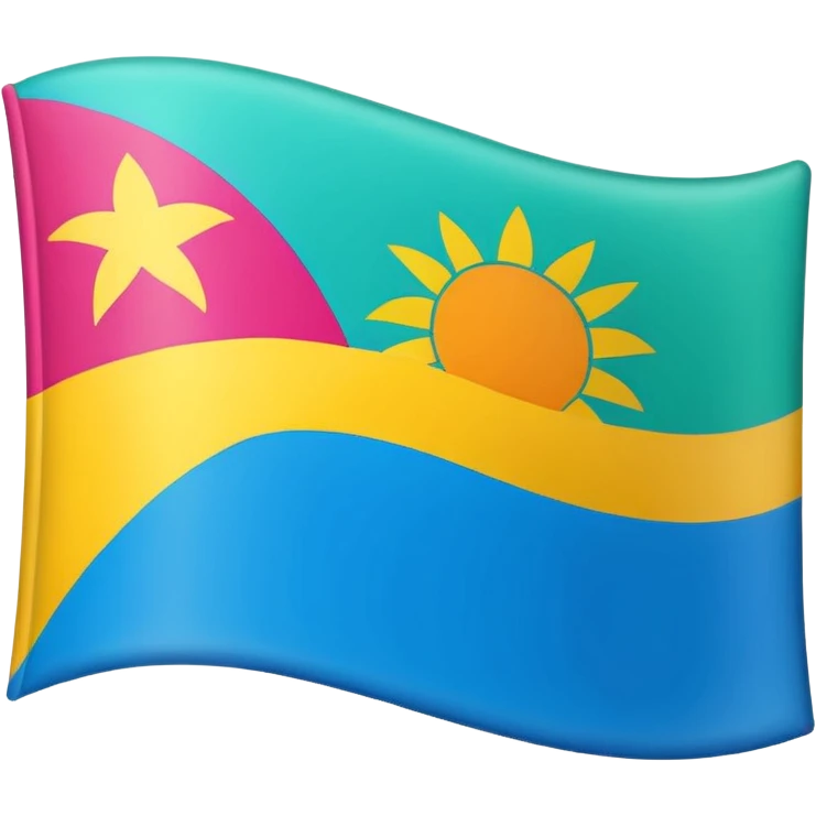 Floptropica flag emoji