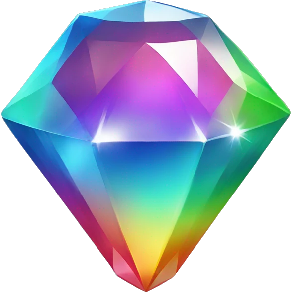 raimbow gem emoji