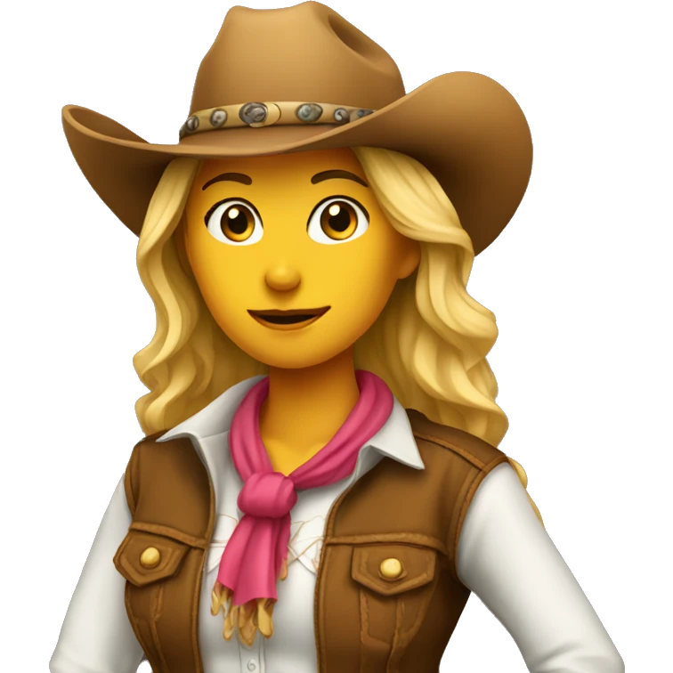 cowgirl  emoji