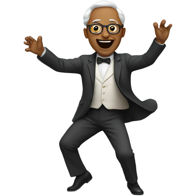 dancing professor emoji