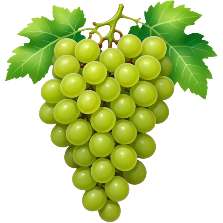 grapes cluster natural sugar energy emoji