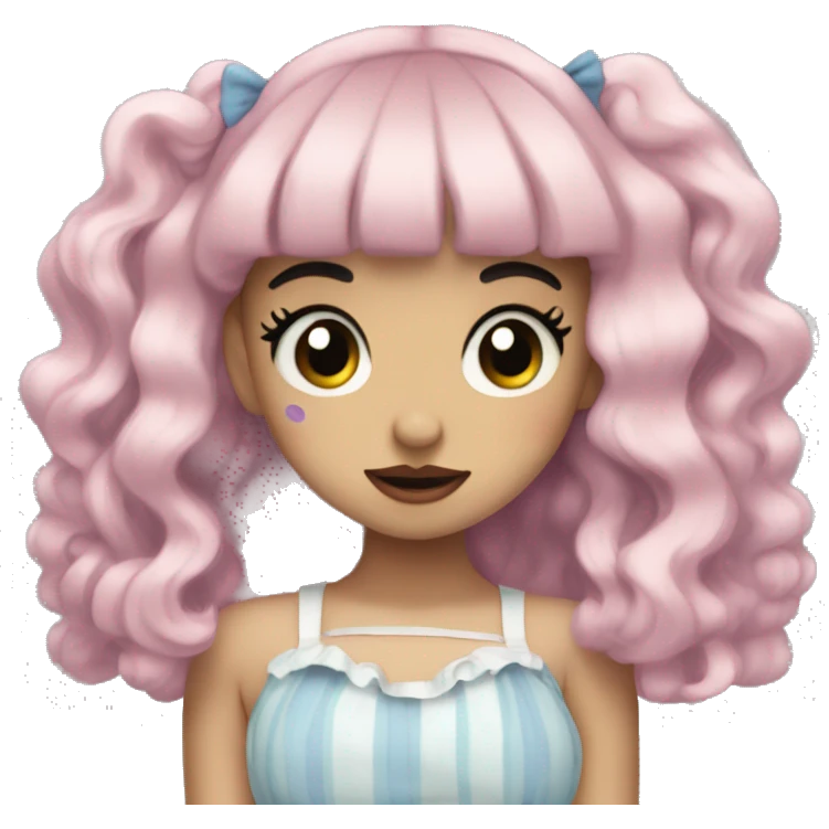 melanie martinez nymph  emoji