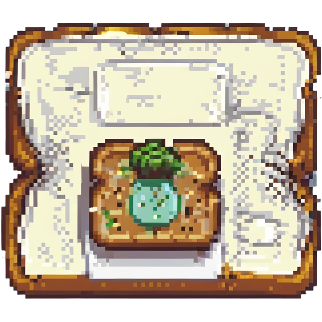 Overcooked toast  emoji