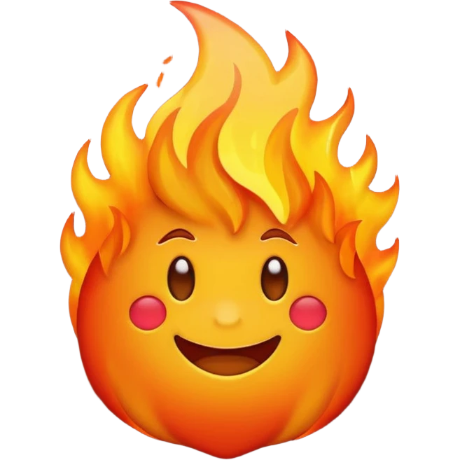 fire emoji in iphone styleFIRE EMOJI emoji