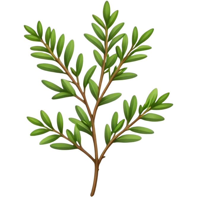 a sprig of thyme emoji