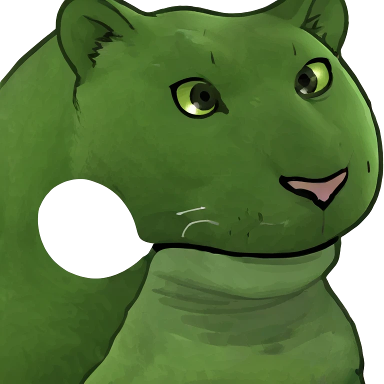 A Florida panther beating up Canadian emoji