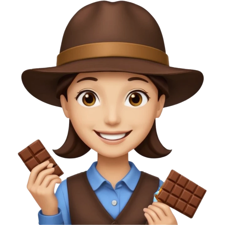 hazme un paco choclatero emoji