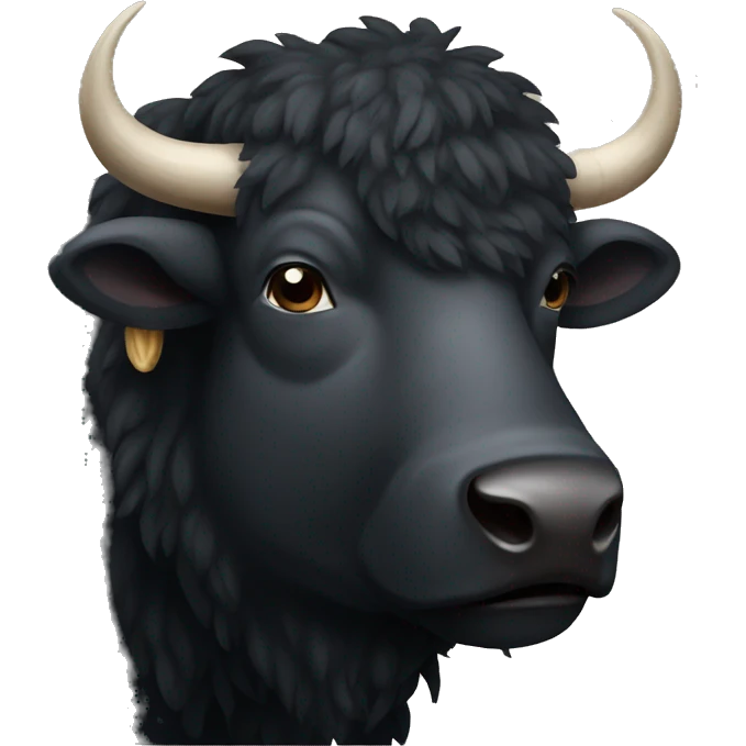 black buffalo emoji