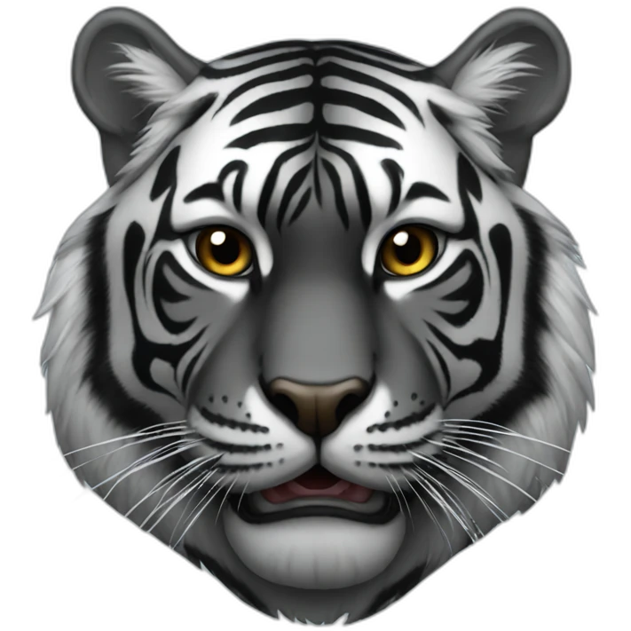 BLACK Tiger emoji