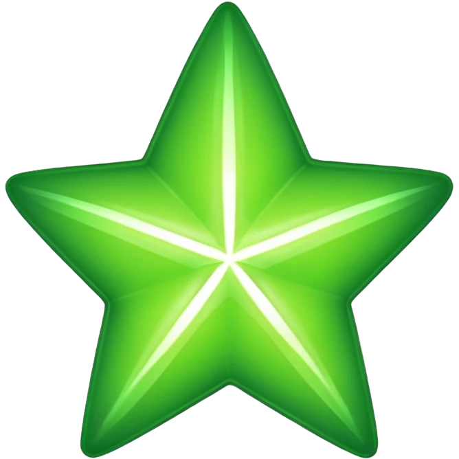 green star emoji