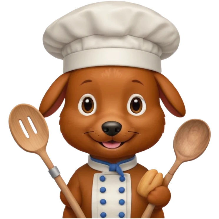 chef red dog emoji
