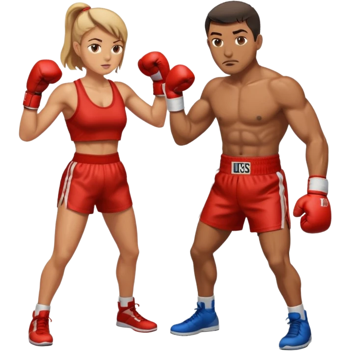 Te meg én boksz  emoji
