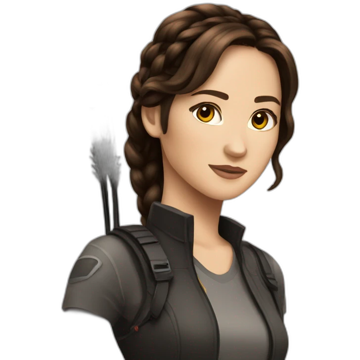 Katniss hunger games emoji