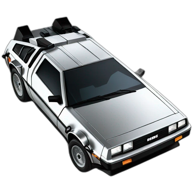Delorean DMC-12 emoji