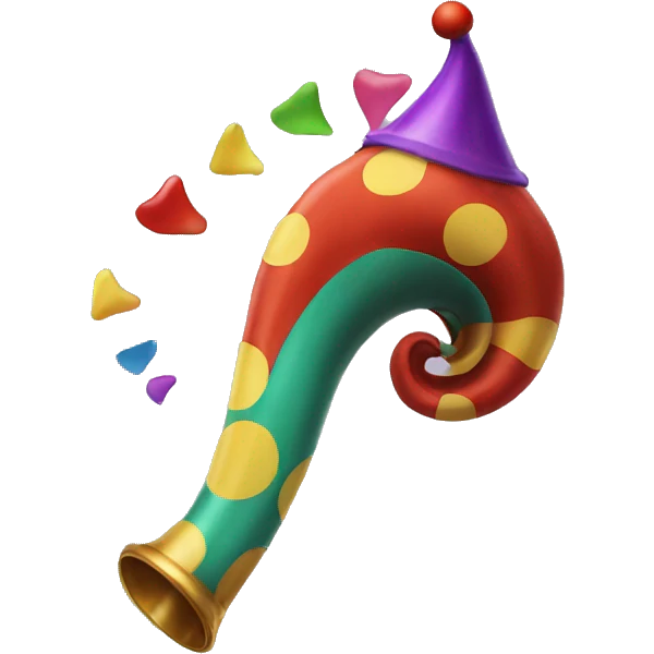 clown horn emoji