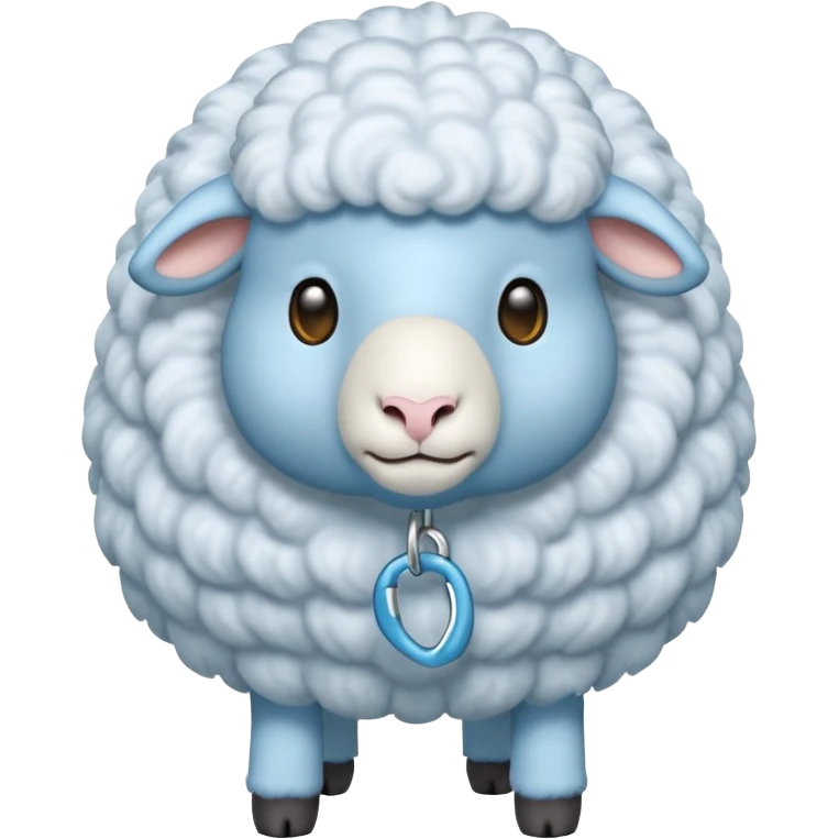 light blue sheep emoji
