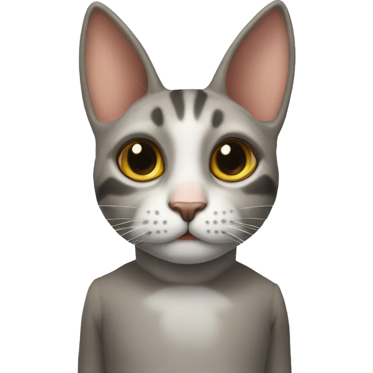 rana con orejas de gato emoji