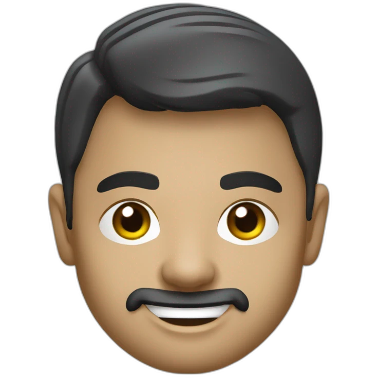 Peugeot 206+ noire devant emoji