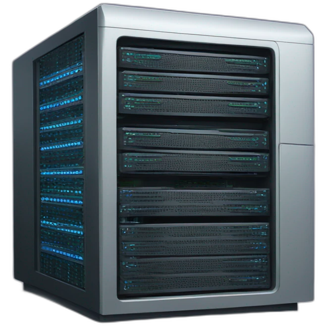 powerful computer server emoji