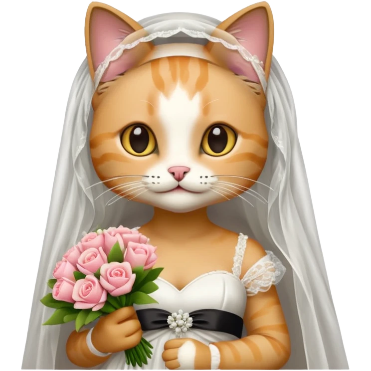 cat bride  emoji