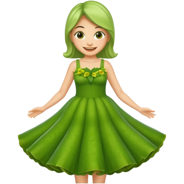 zucchini woman emoji