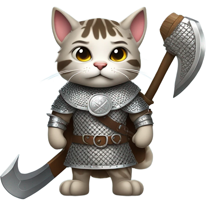 Viking  cat  emoji