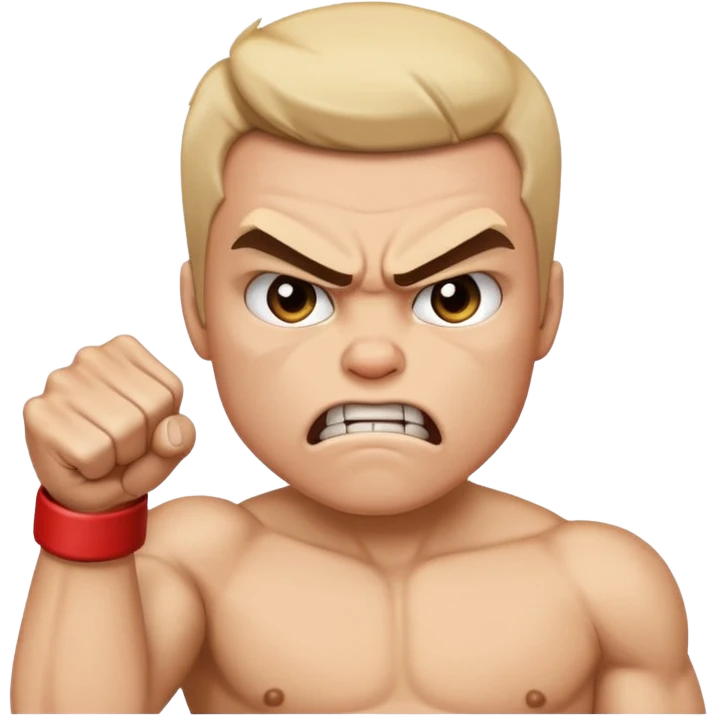 Put the thing saying I’m gonna punch you with the emoji ￼ emoji