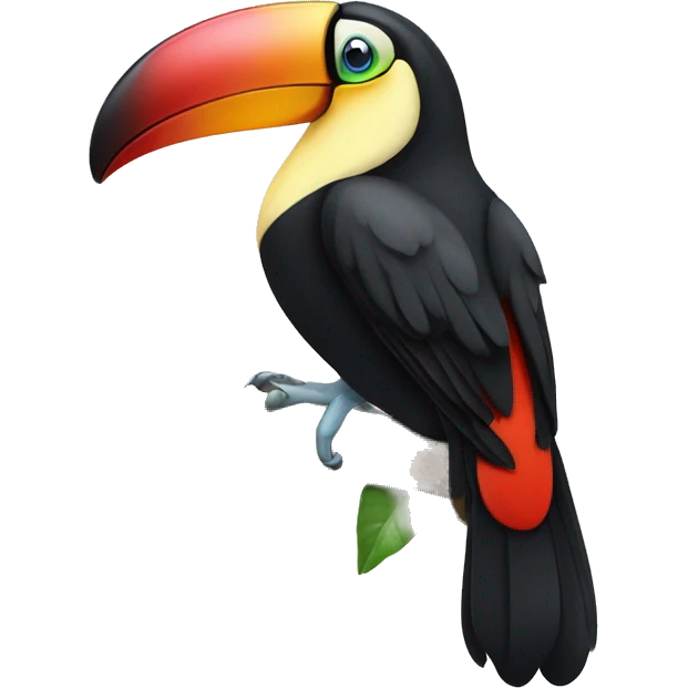 Toucan bird kleur emoji
