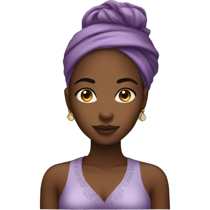 Pretty African women emoji emoji